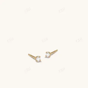 0.12CTW Lab Grown Round Diamond Stud Earrings