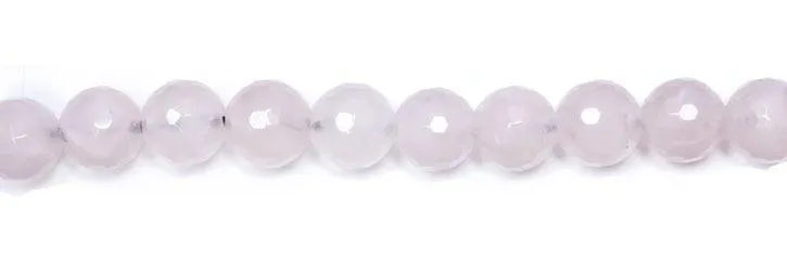 12mm Rose Quartz Round with 2.5mm Hole (aprox 16)