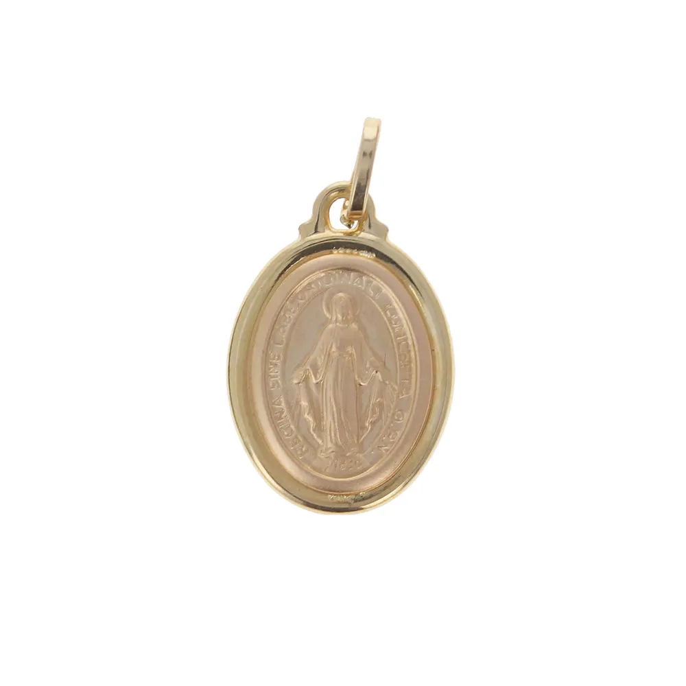 14kt Gold Mother Mary