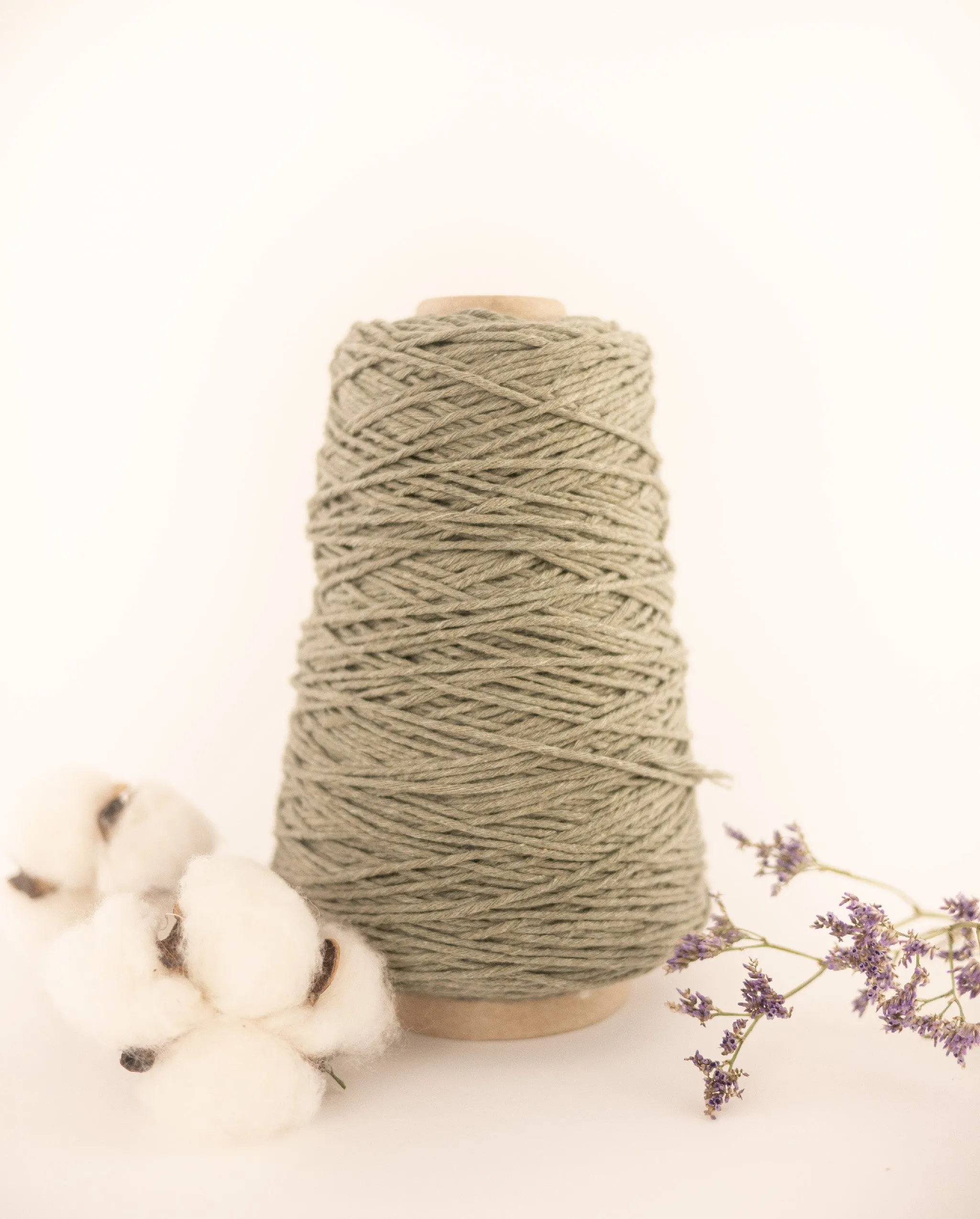 1.5 mm warp thread, recycled cotton 250 g