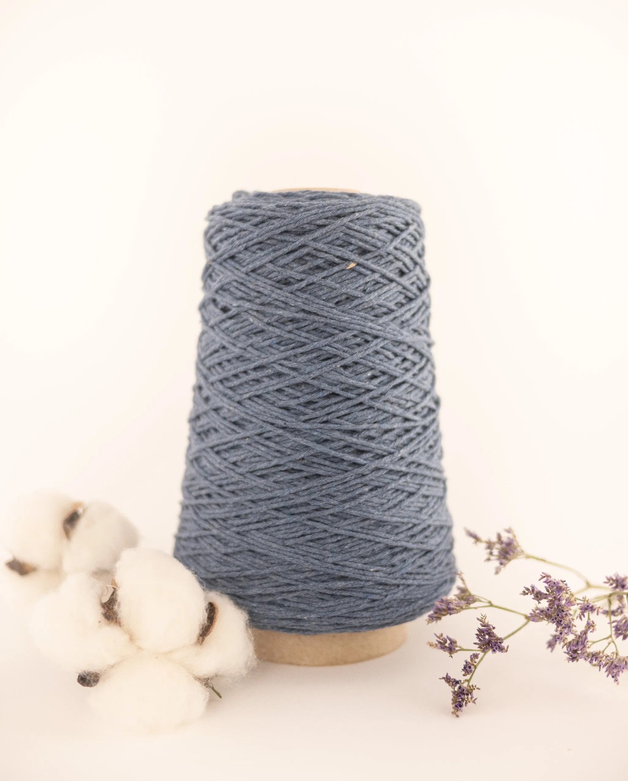 1.5 mm warp thread, recycled cotton 250 g