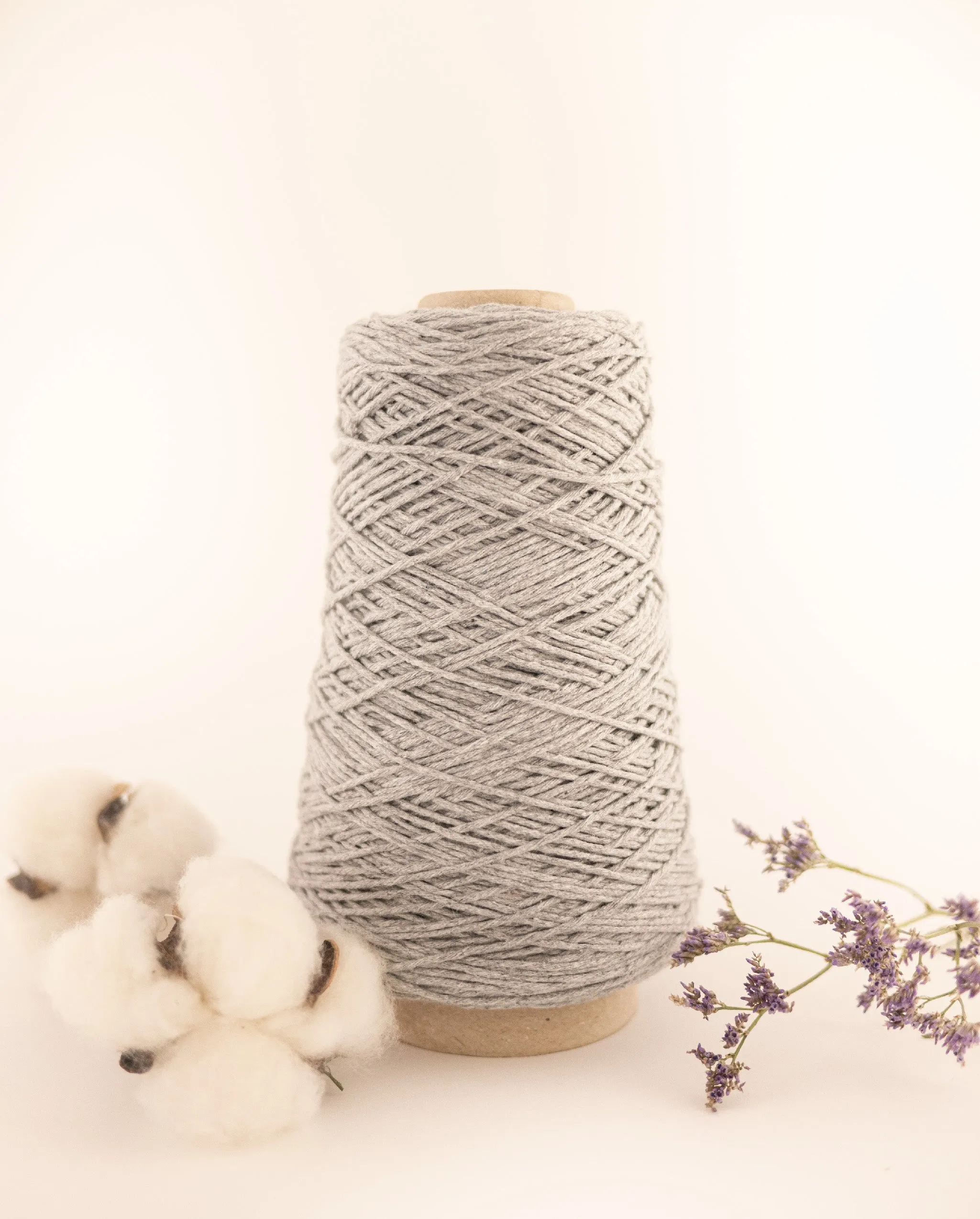 1.5 mm warp thread, recycled cotton 250 g