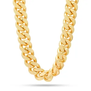 18mm Stainless Steel Miami Cuban Curb Chain