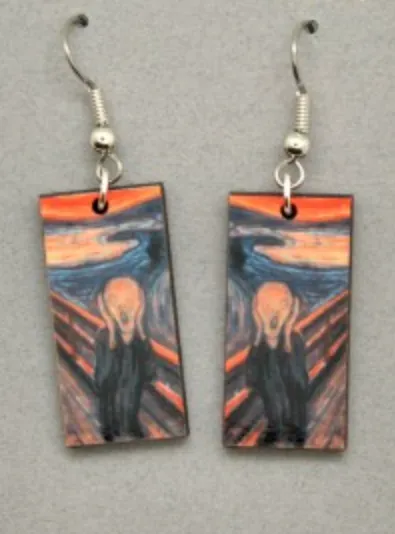 Art Painting Earrings