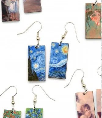 Art Painting Earrings