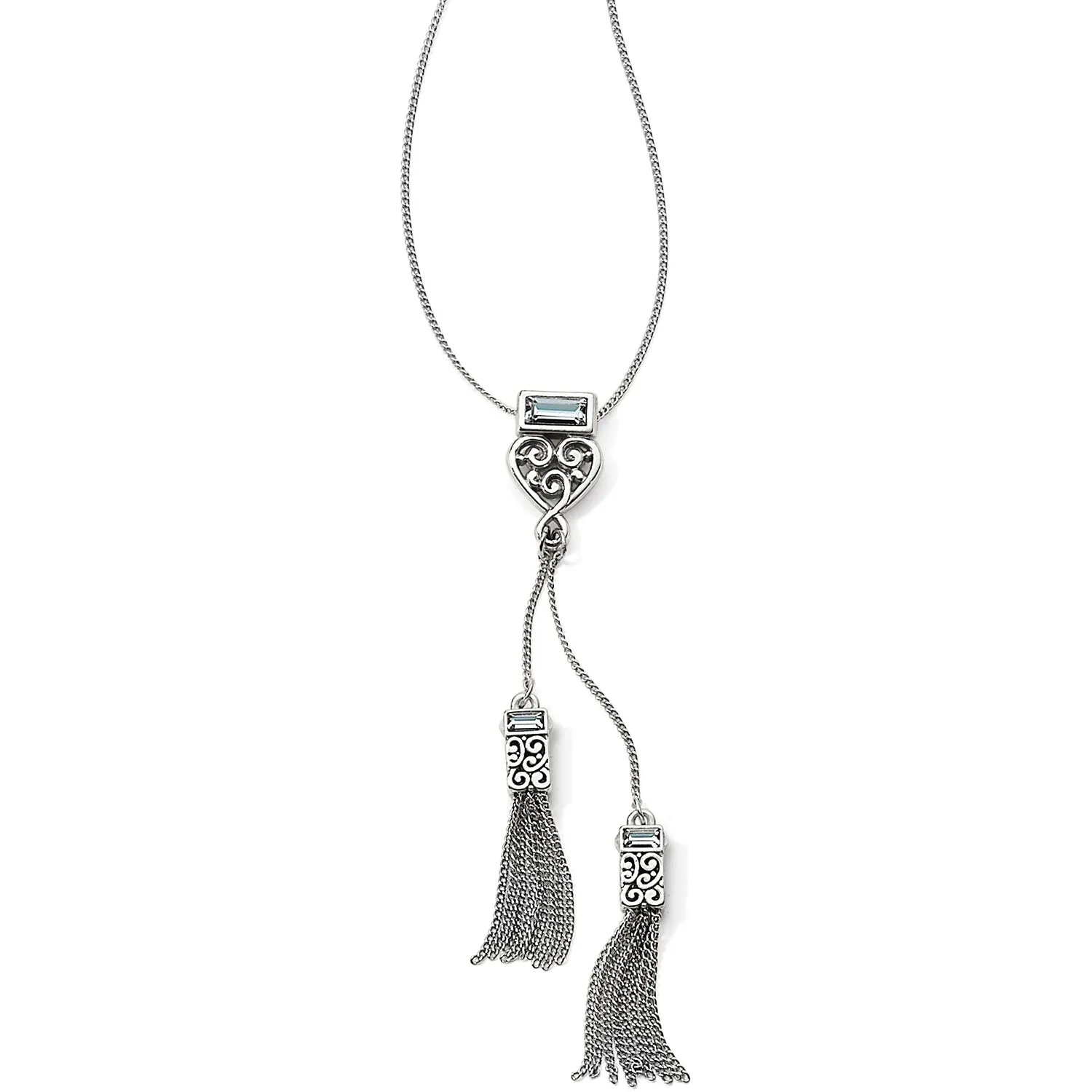 Baroness Y Tassel Necklace