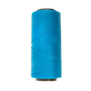 Brazilian Waxed Cord 10yd Caribbean Blue