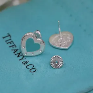 Brincos Love Tiffany & Co Blue Heart