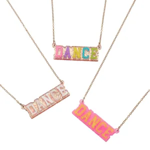 charm club dance necklace