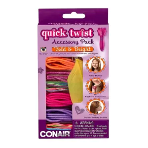 Conair Quick Twist Accessory Pack Bold n Bright