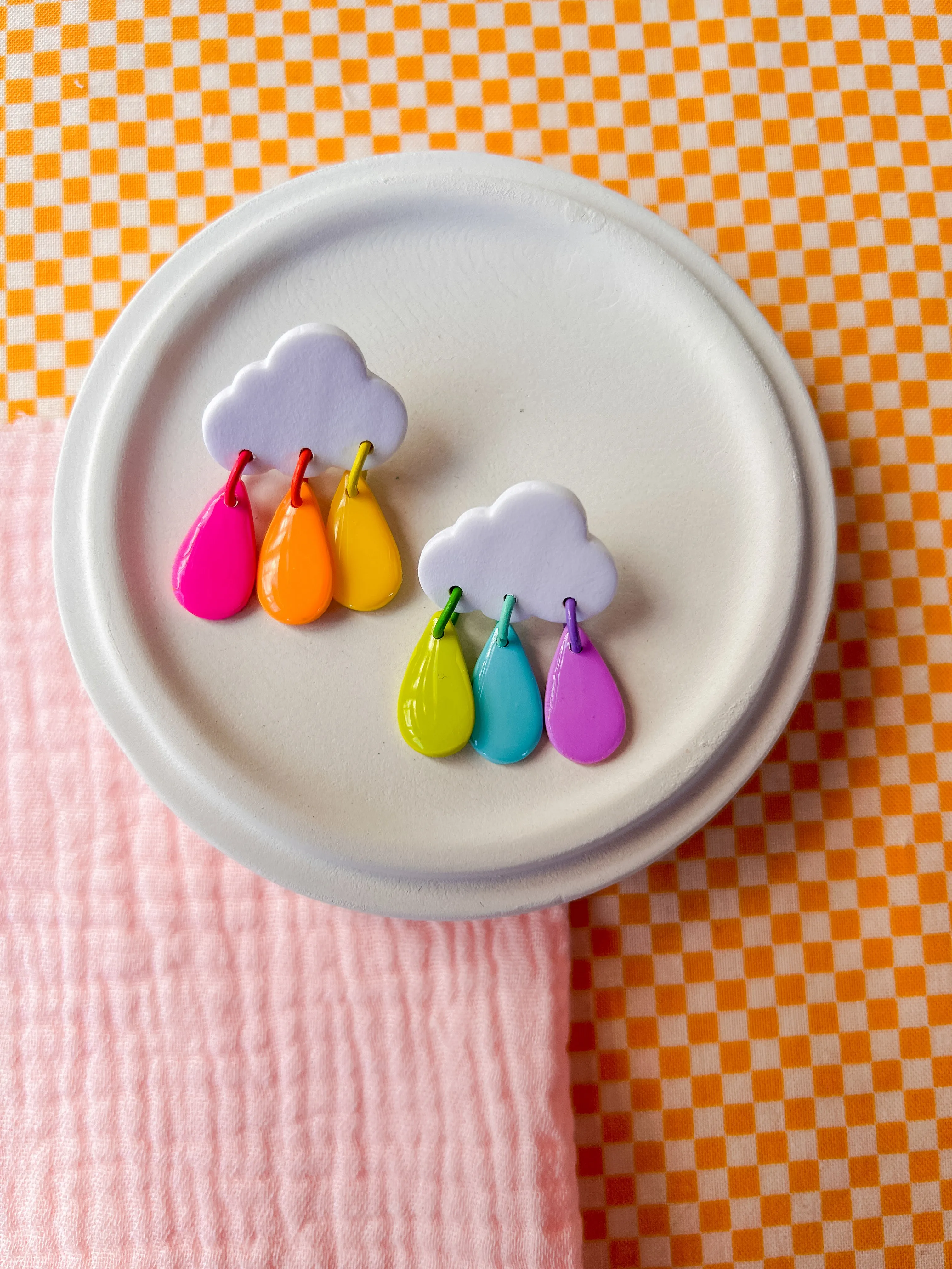 Dylan | Polymer Clay Earrings