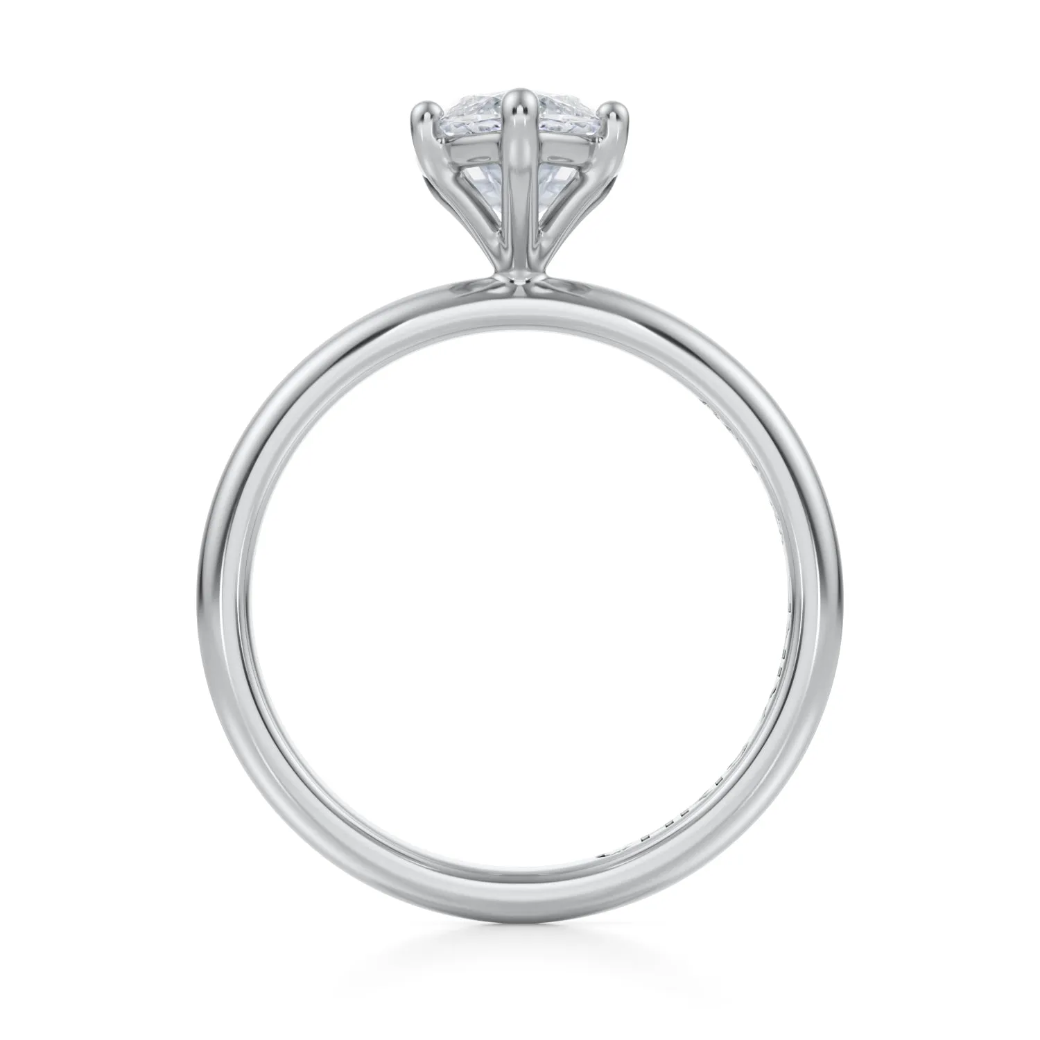 Engagement Ring - 3.00-Carat Marquis Brilliant Diamond Solitaire Engagement Ring