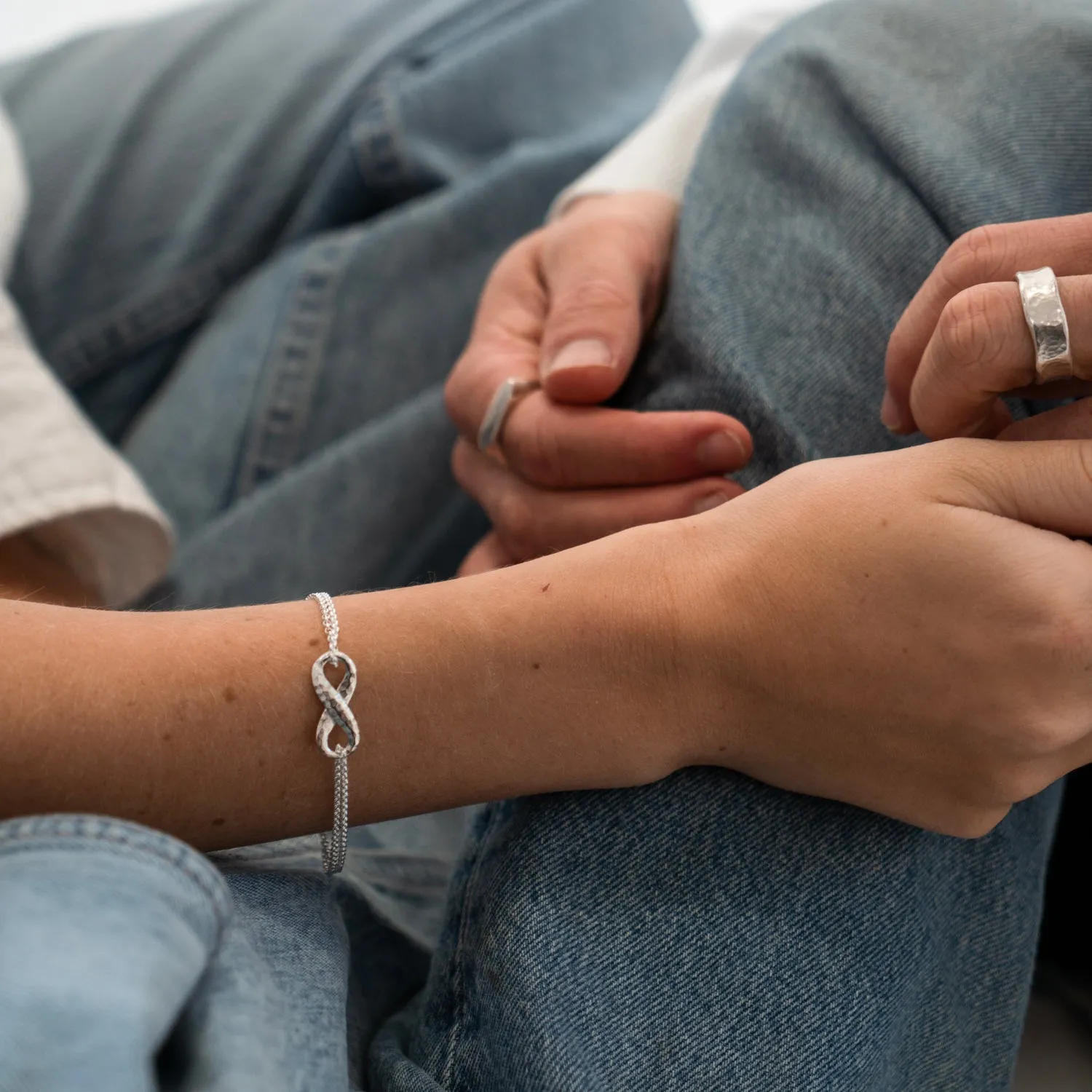 Entwined Infinity Bracelet