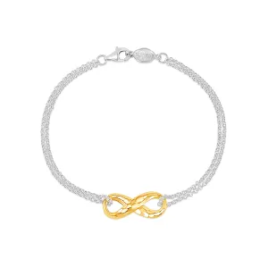 Entwined Infinity Bracelet