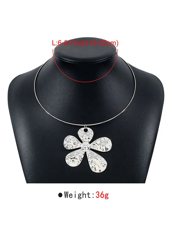 Flower Shape Necklaces Accessories