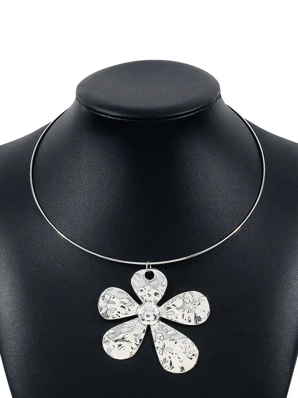 Flower Shape Necklaces Accessories