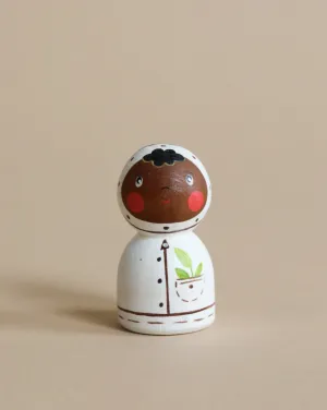 Handmade Wooden Astronaut