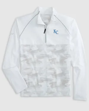 Kansas City Royals Keiser Camo Mixed Media 1/4 Zip