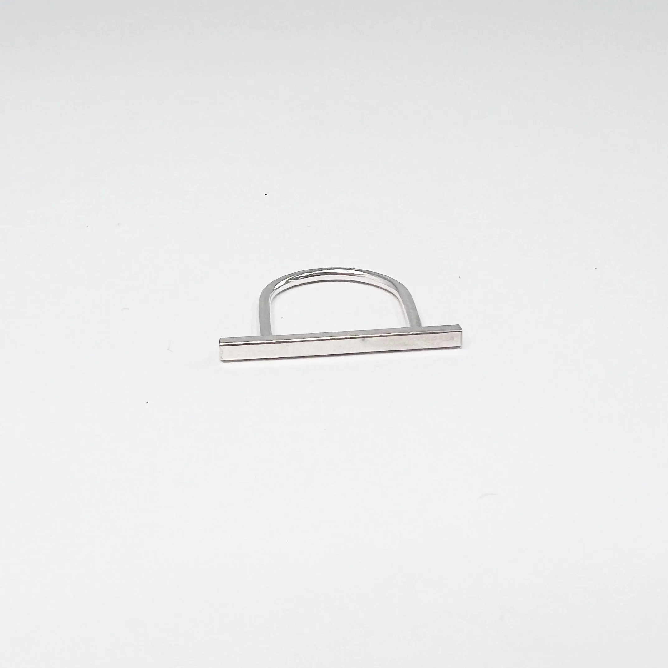 Linear Bar Stacking Ring in Sterling Silver