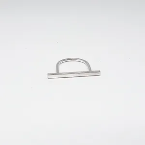 Linear Bar Stacking Ring in Sterling Silver