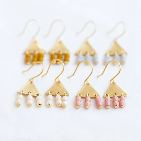 Little Triangle Earrings