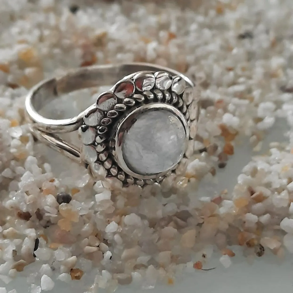 MANY MOONS - MOONSTONE 925 RING