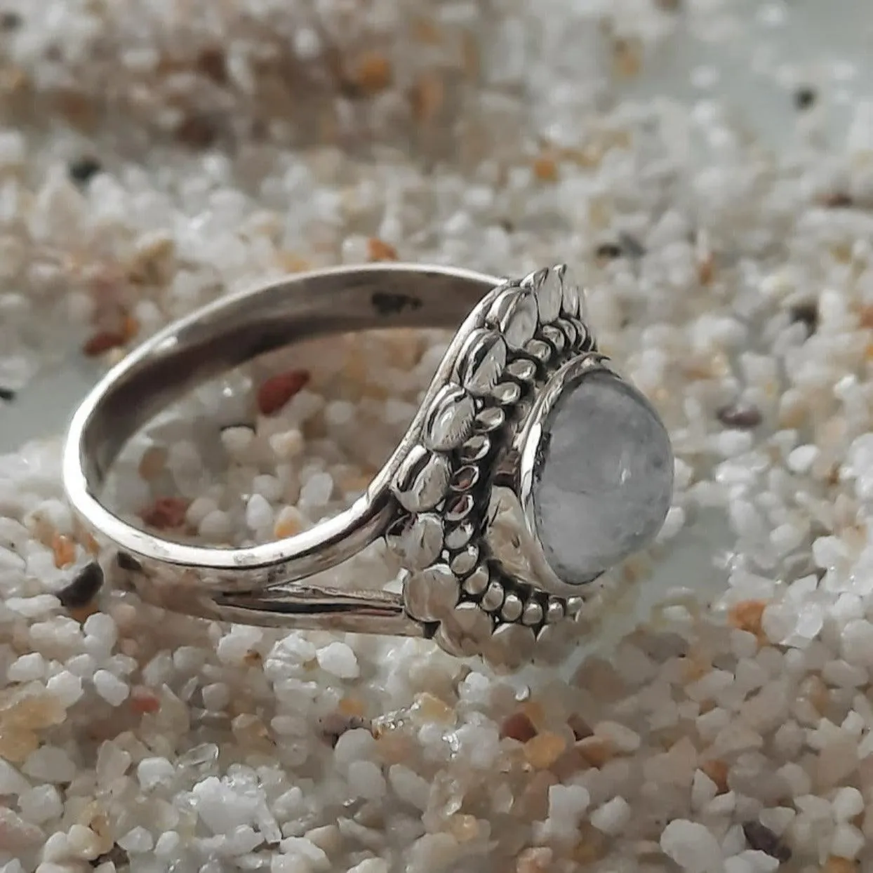 MANY MOONS - MOONSTONE 925 RING