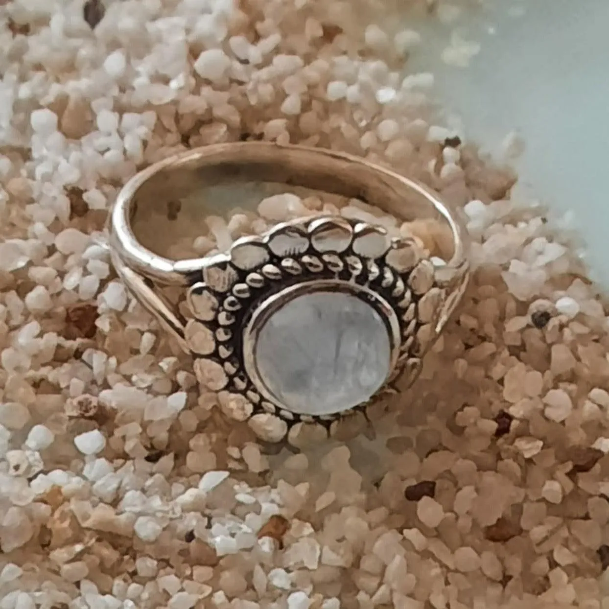 MANY MOONS - MOONSTONE 925 RING