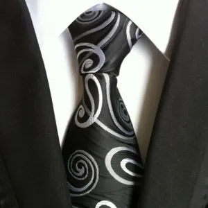 Men's Hurricane Wave Paisley Necktie