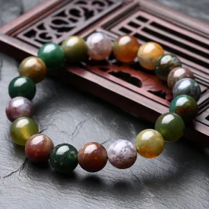 Natural crystal agate bracelet