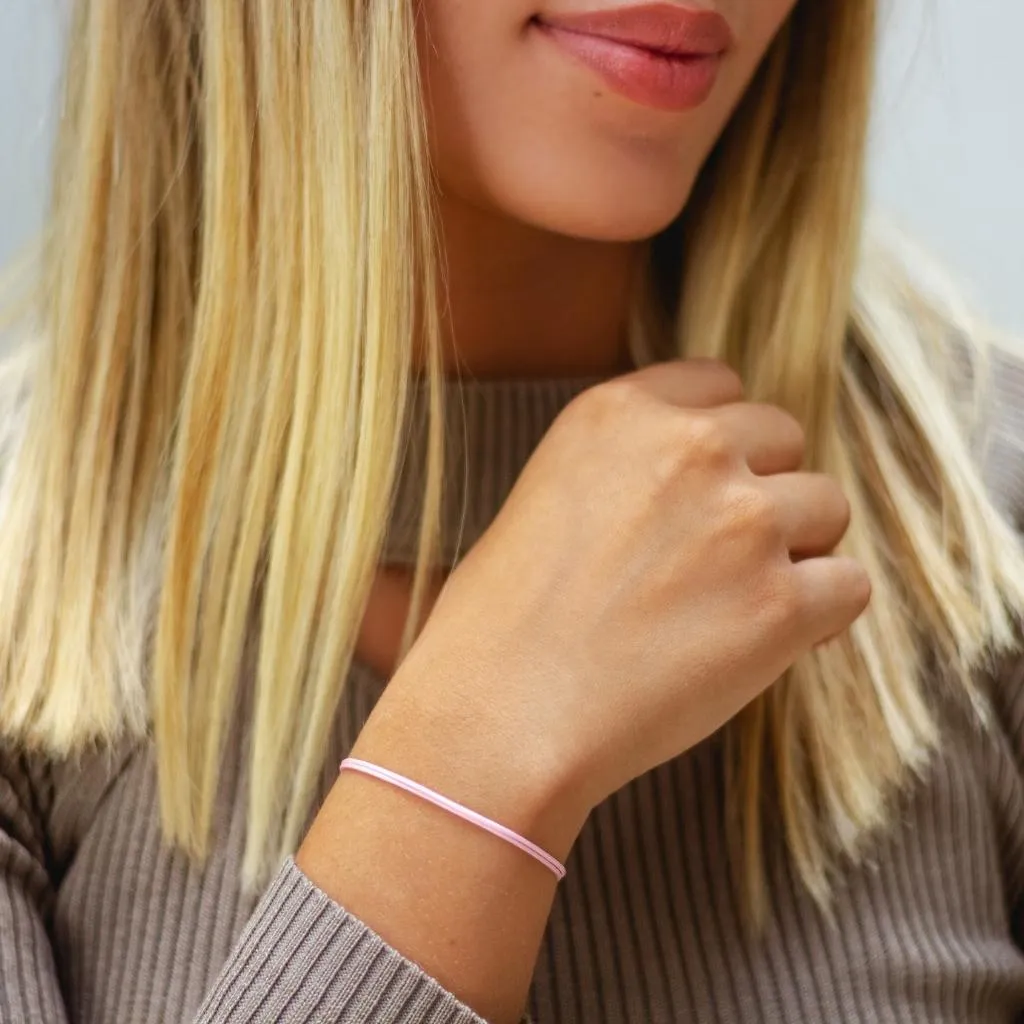 Pink Ribbon Bracelets - Support and Awareness