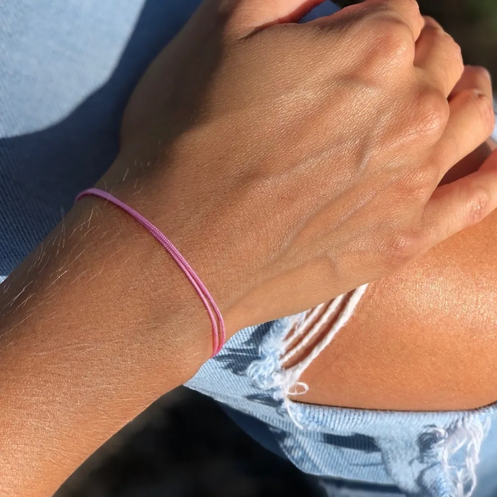 Pink Ribbon Bracelets - Support and Awareness