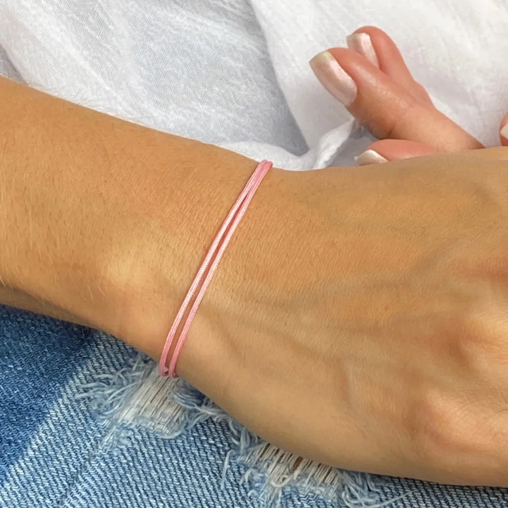 Pink Ribbon Bracelets - Support and Awareness