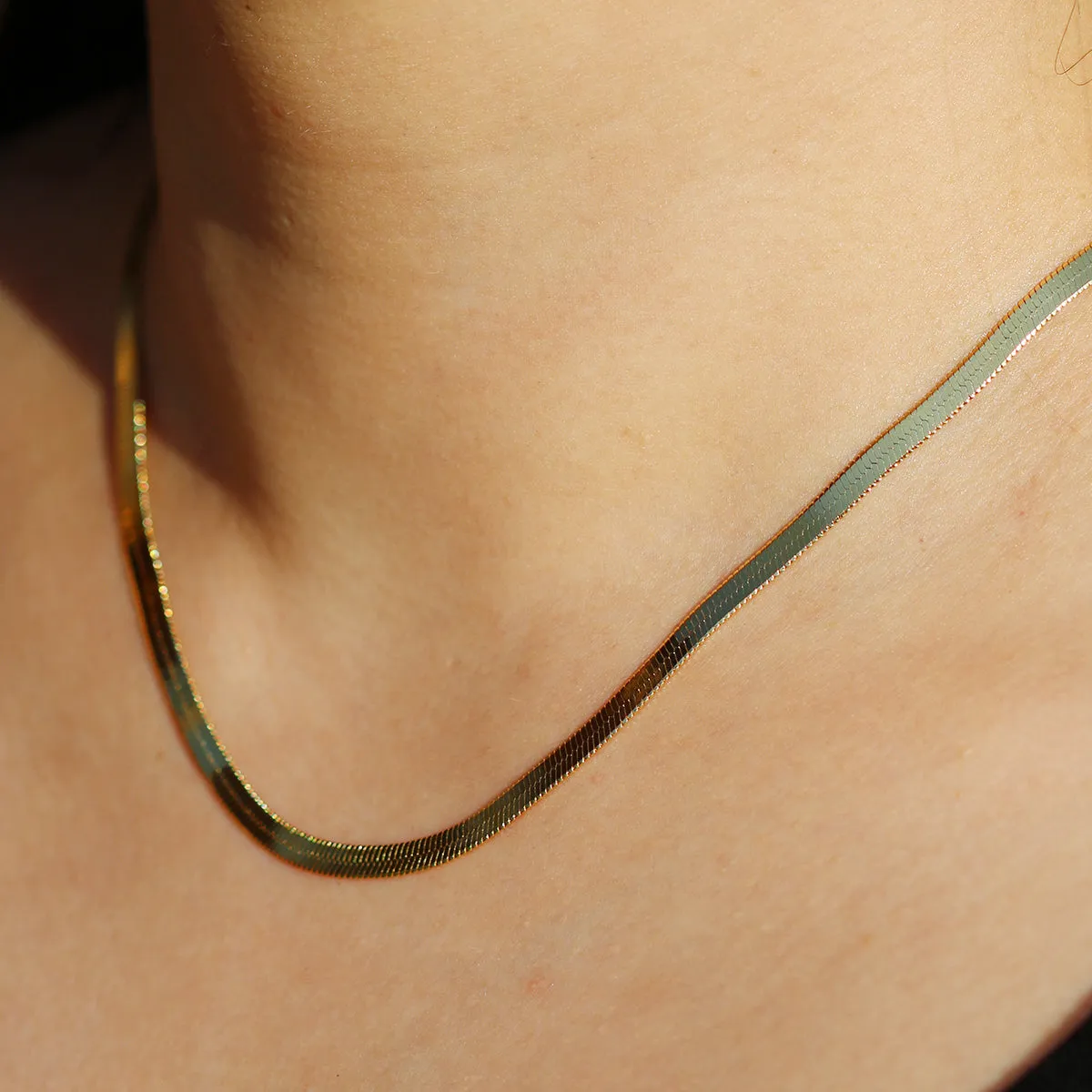 Snake chain necklace