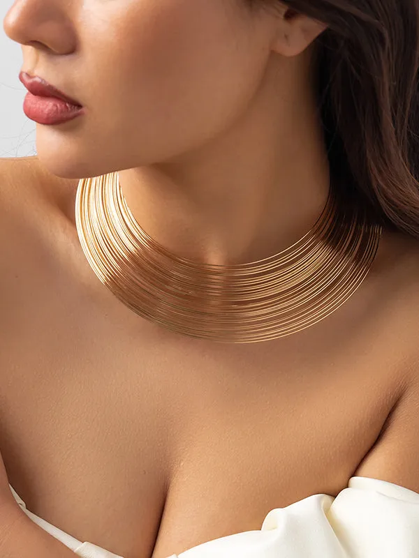 Solid Color Necklaces Accessories