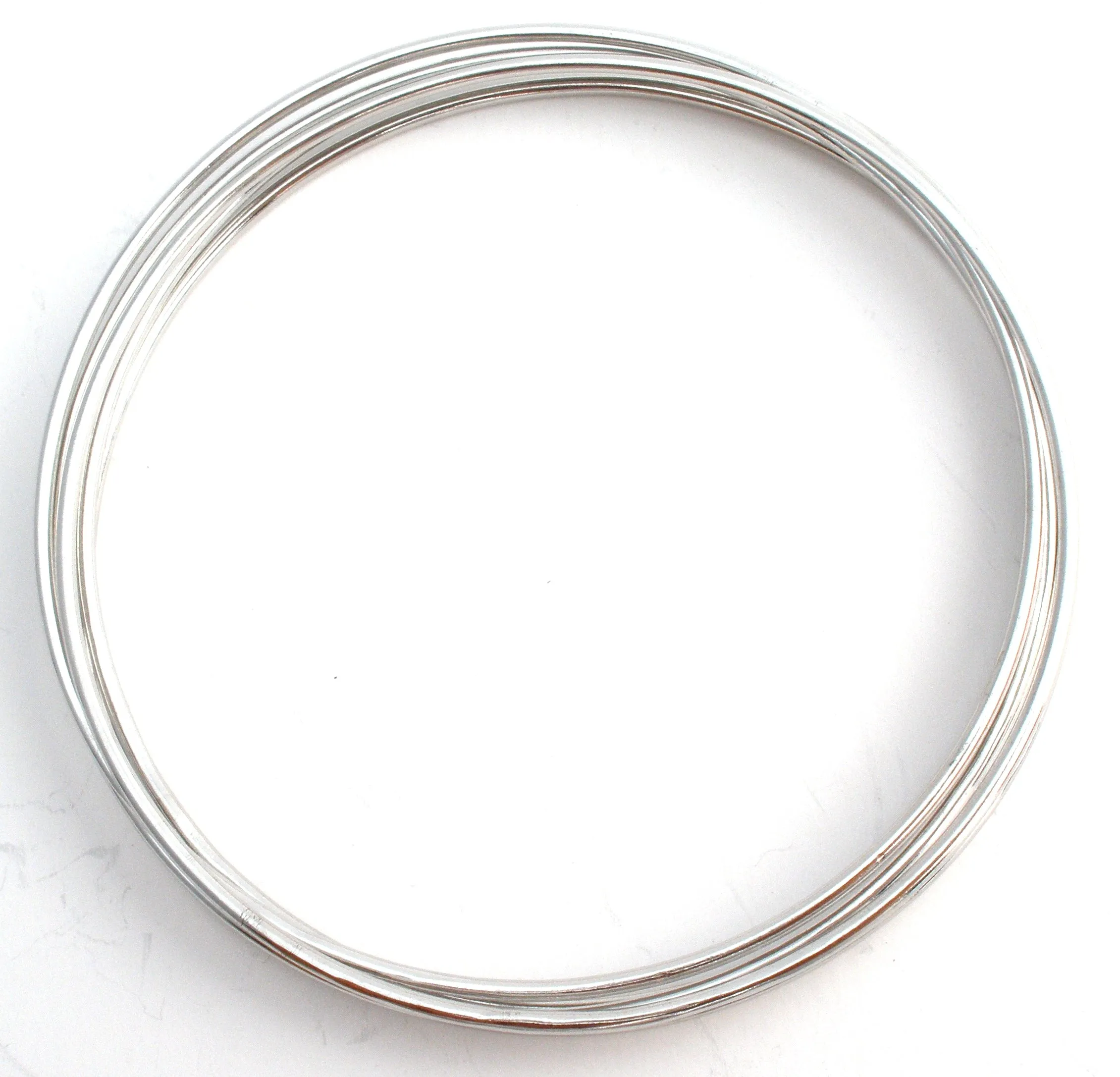 Sterling Silver Bangle Bracelets Set of 5