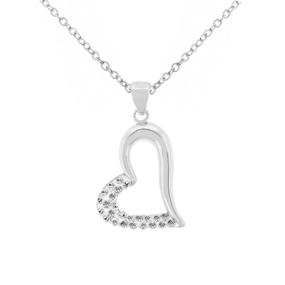 Sterling Silver Love Heart Necklaces