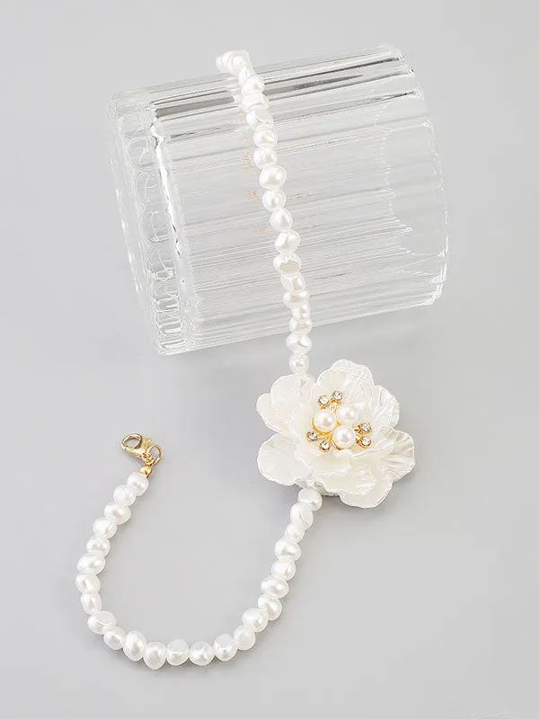 Three-Dimensional Flower Necklaces Accessories