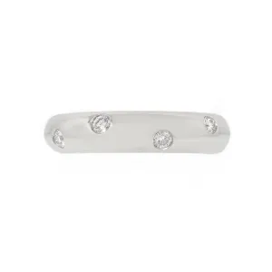 Tiffany and Co. Etoile Diamond Platinum Ring